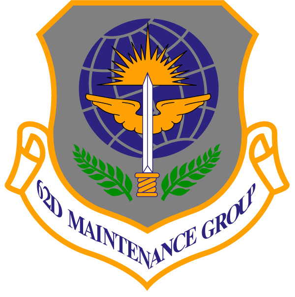 62nd Aircraft Maintenance Squadron unit patch 62nd Aircraft Maintenance Squadron unit patch