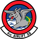 4th Airlift Squadron unit patch
